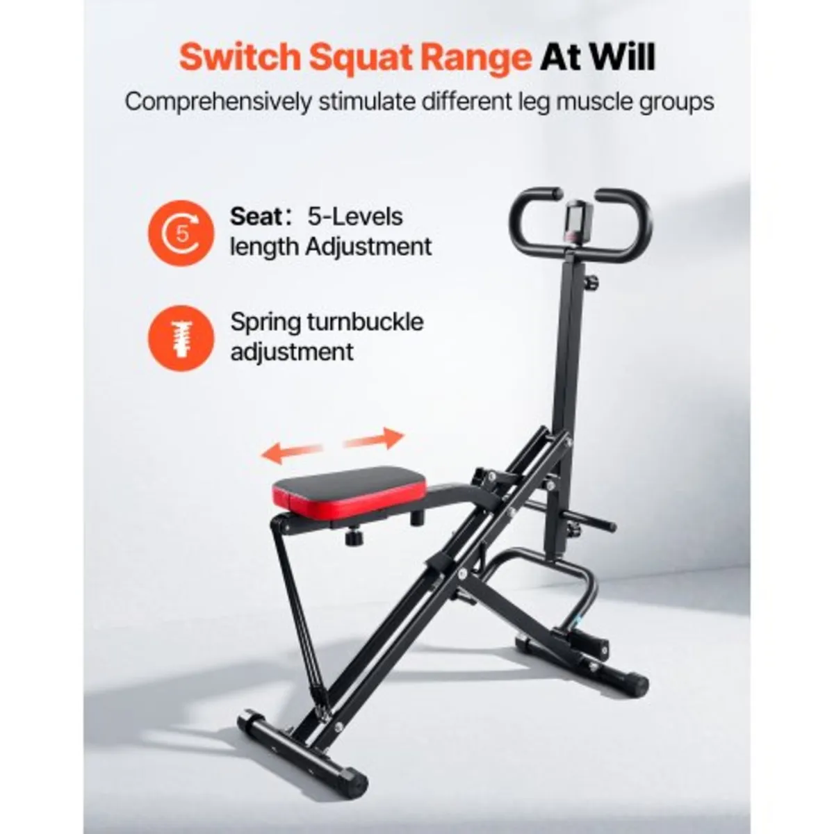 Squat Machine, Deep Squat Rowing Machine for Home, - Image 2