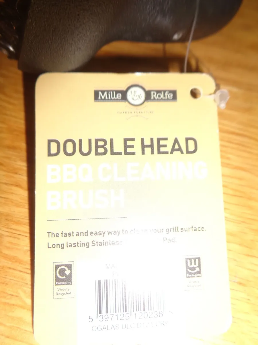 Double Head BBQ Cleaning Brush for Sale - Image 3