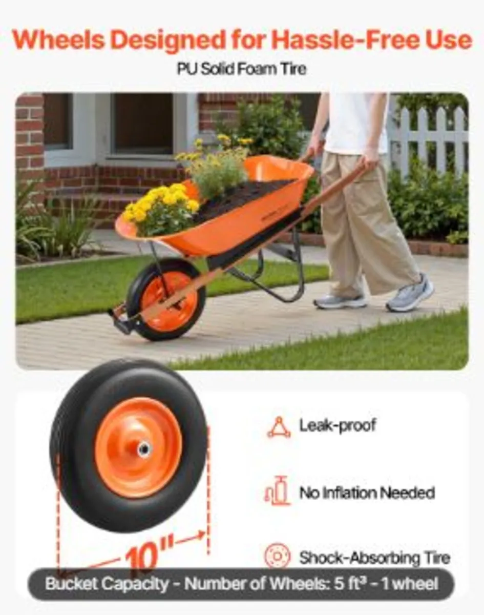 Wheelbarrow Cart - Image 2