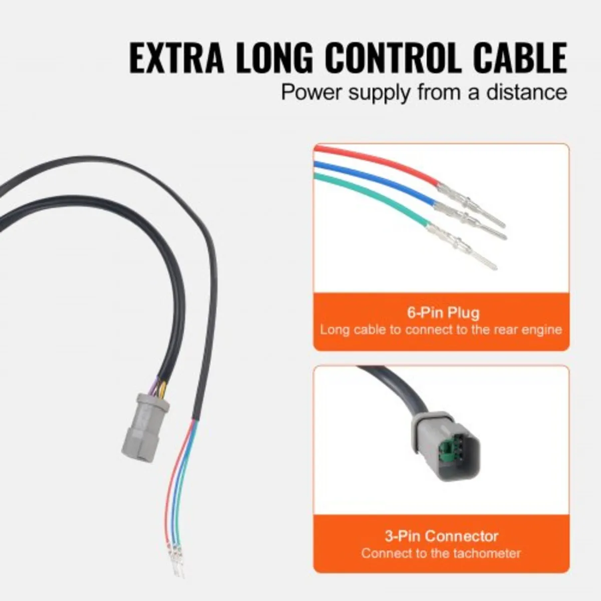 Boat Throttle Control, 5006180 Side-Mounted Outboa - Image 3