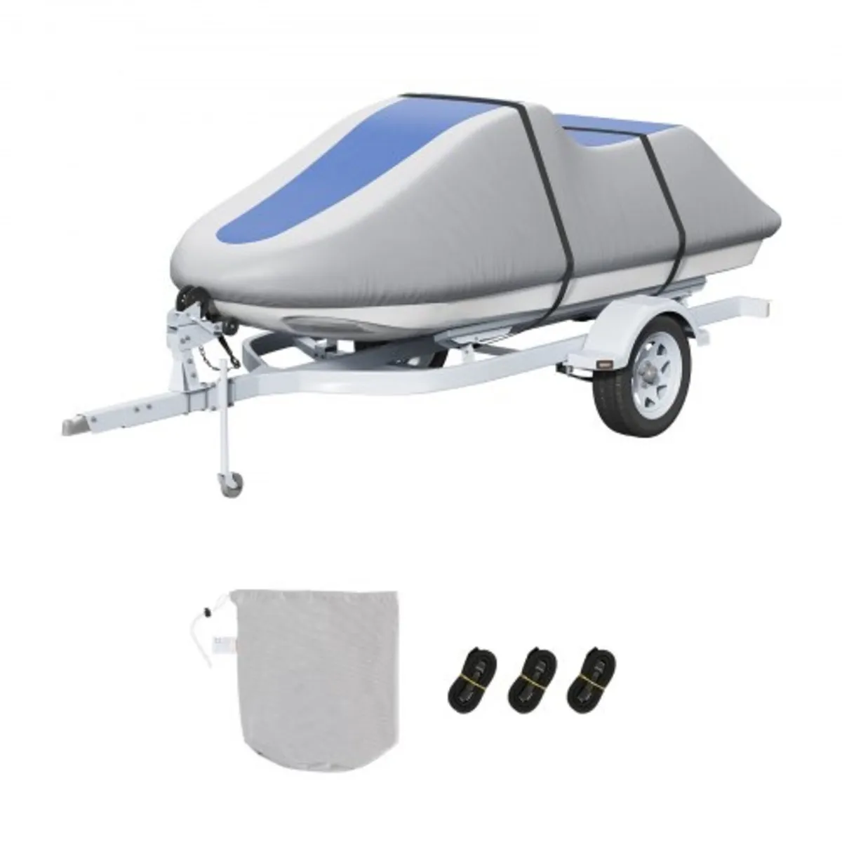 Jet Ski Cover, 3200-3420 mm Trailerable Waterproof - Image 1