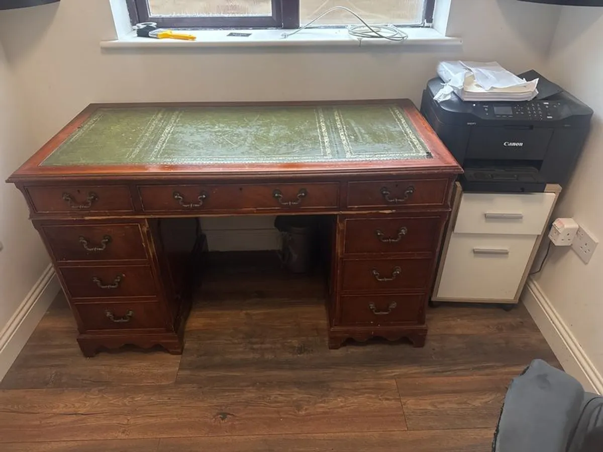 antique desk - Image 1