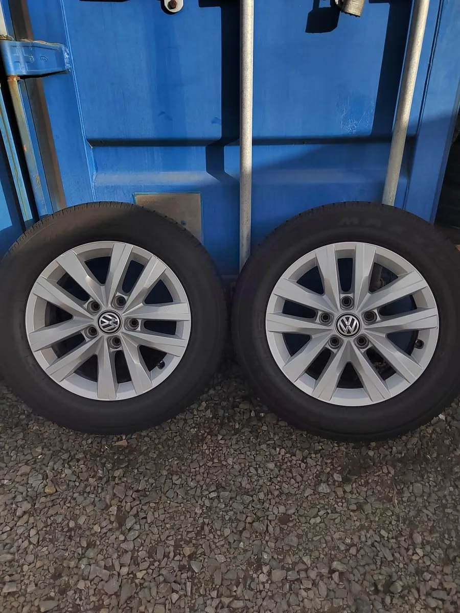 Vw transporter t5 t6 alloy wheels 16" - Image 3