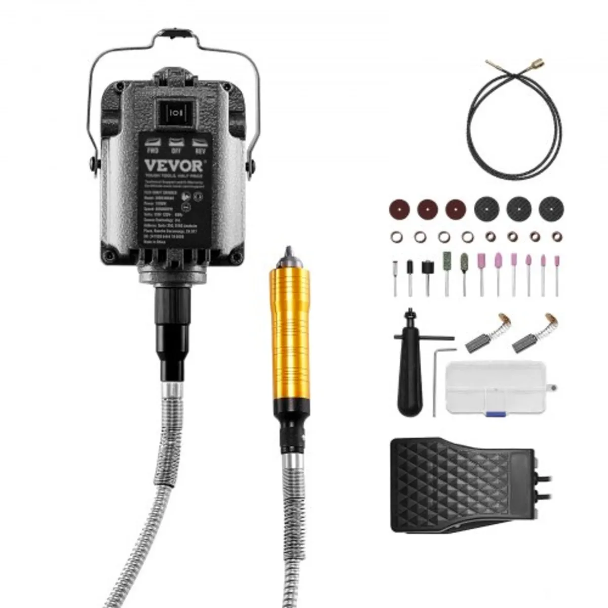 Flex Shaft Grinder, 1000W 30,000RPM Electric Flex - Image 1