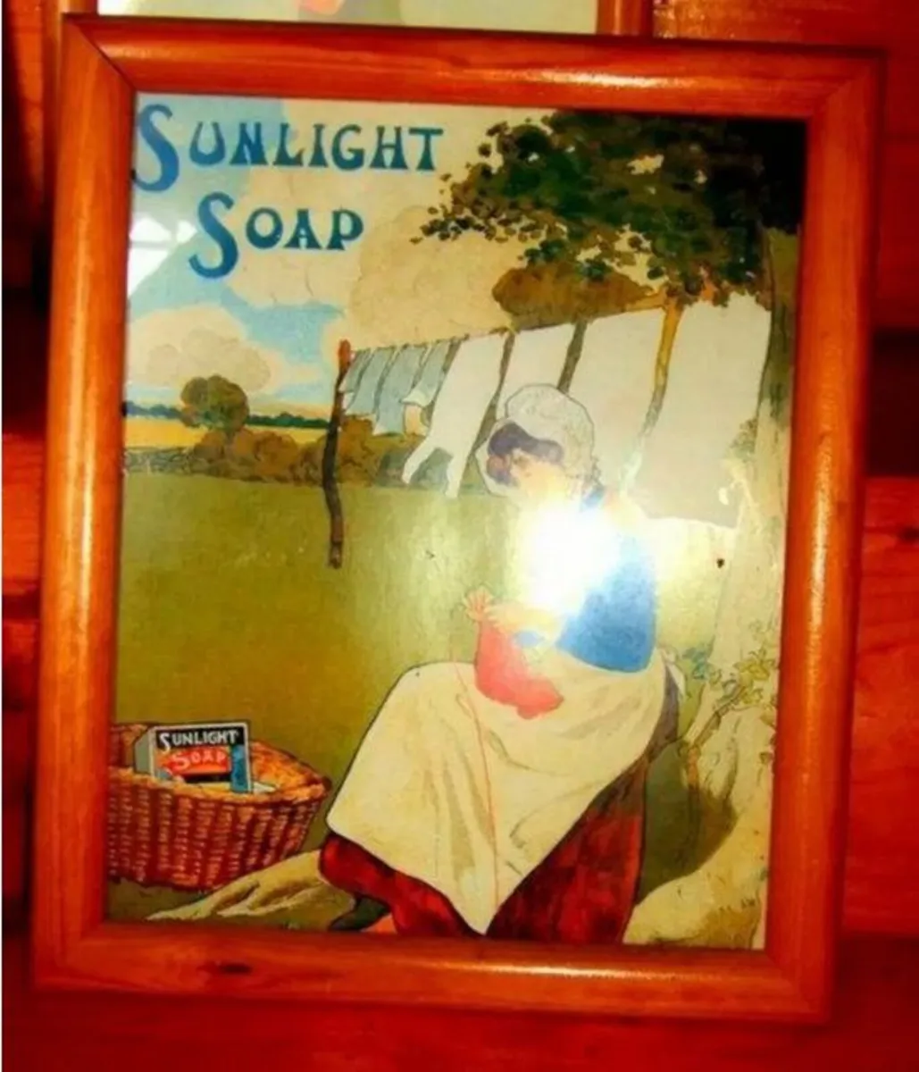 Vintage Set Of 4 Framed Advertising Prints - Image 3