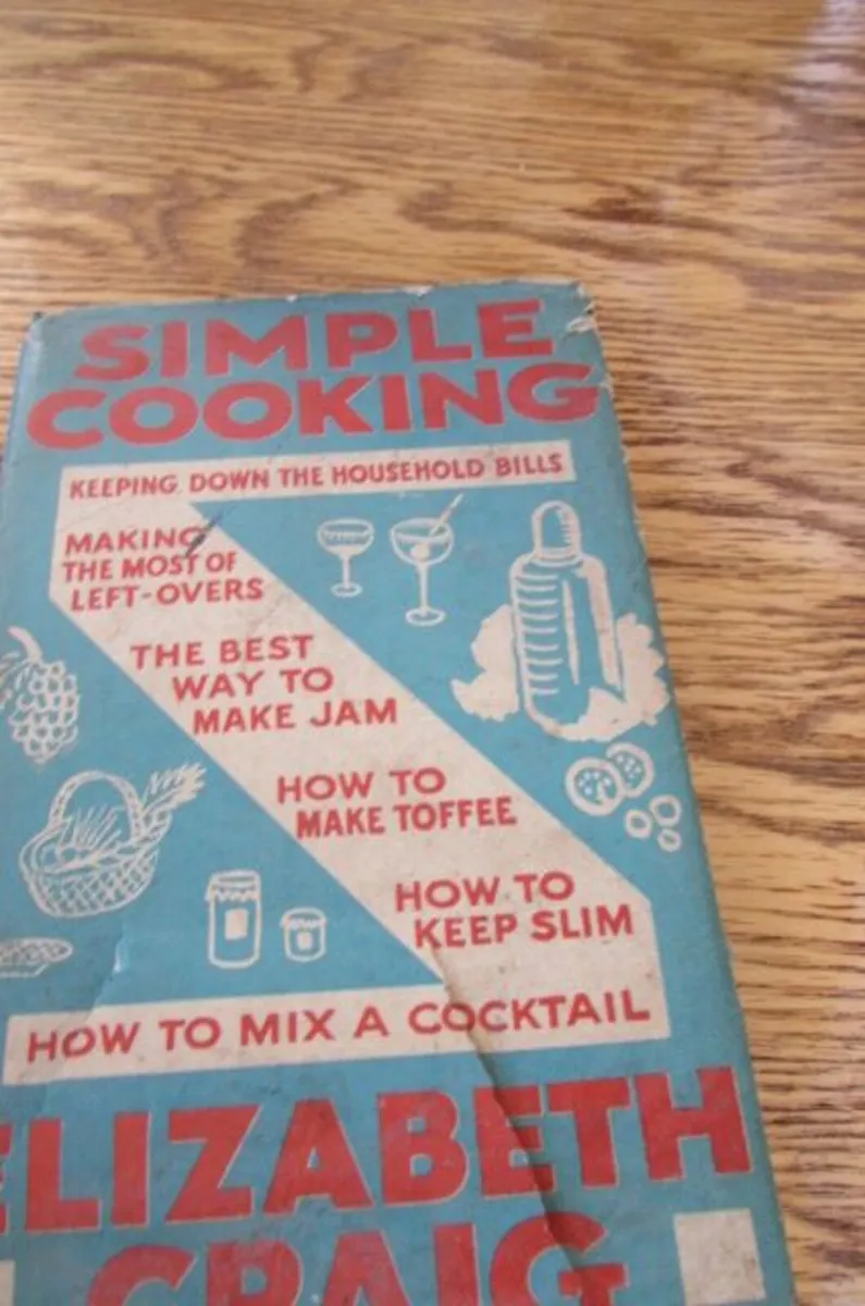 Vintage Cookery Book for Sale - Image 2