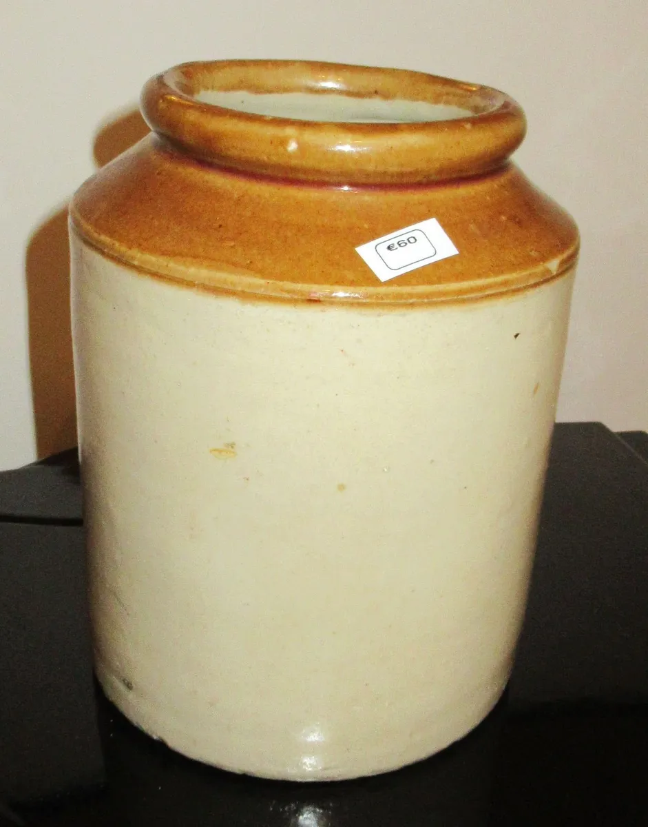 antique flagon jar kitchen vintage cottage ornamen - Image 2