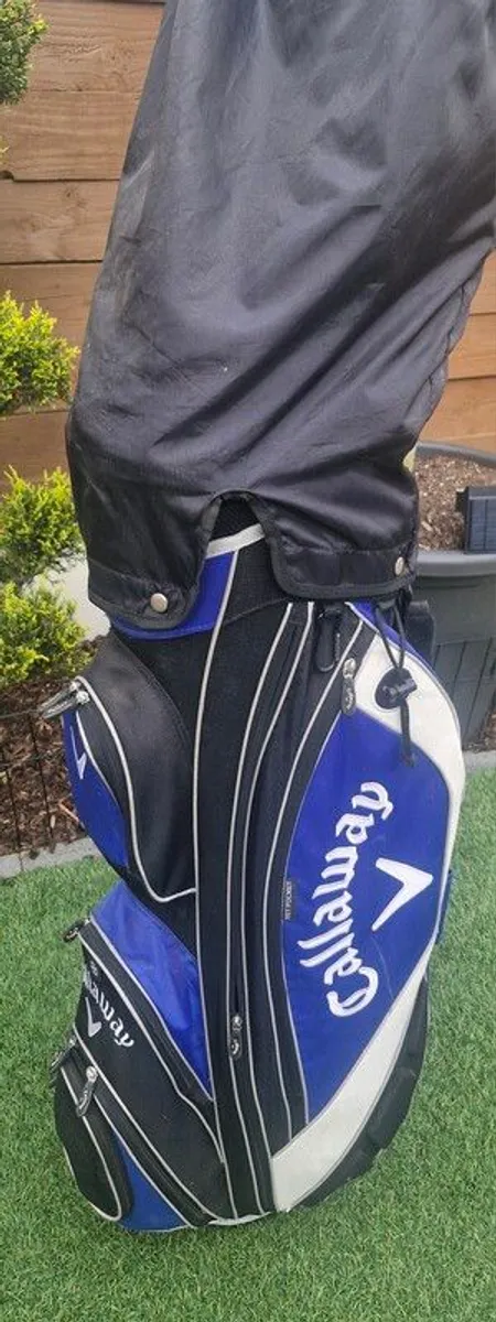 Left Handed Callaway Golf Set and Bag - Image 1