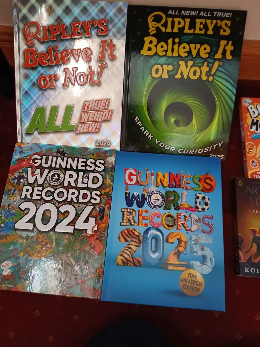 Large books retail price 22 euro each