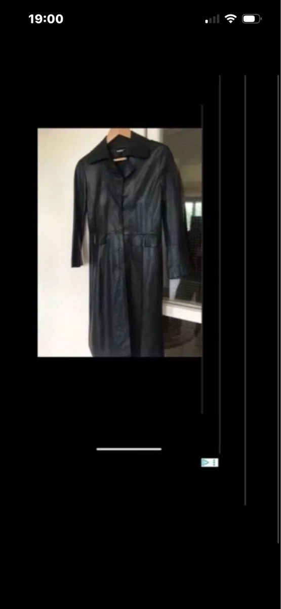 Ladies Leather Coat - Image 1