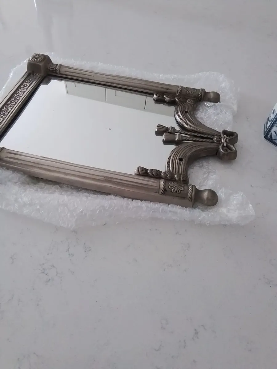 2 Vintage Mirrors - Image 1