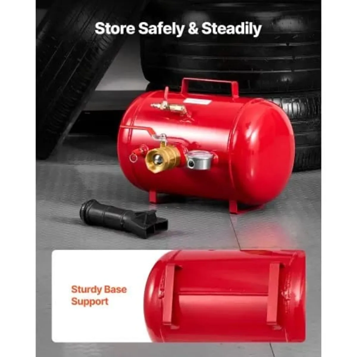 Air Tire Bead Seater, 5 Gal / 18.9 L, Heavy Duty T - Image 4