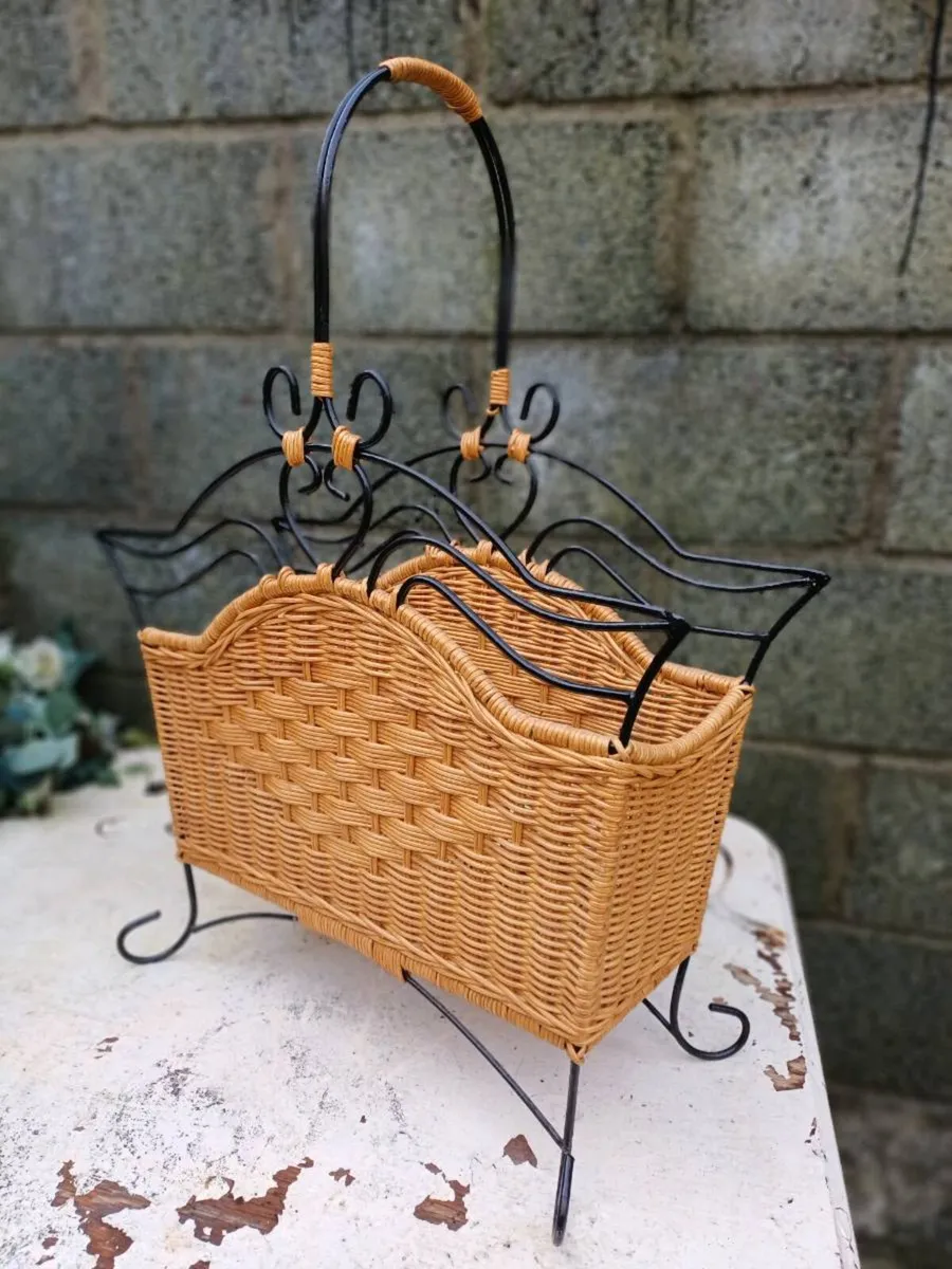 Vintage Magazine Rack - Image 3