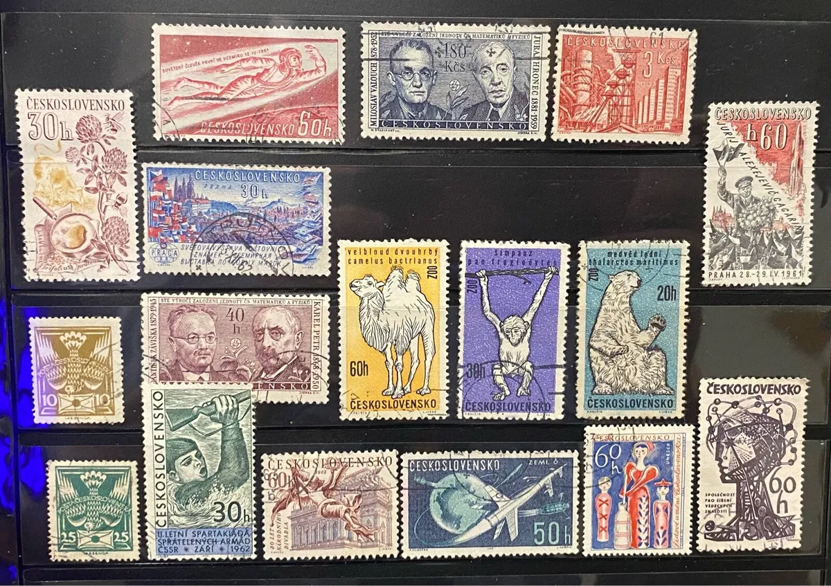 Czechoslovakian stamp lot - Image 2