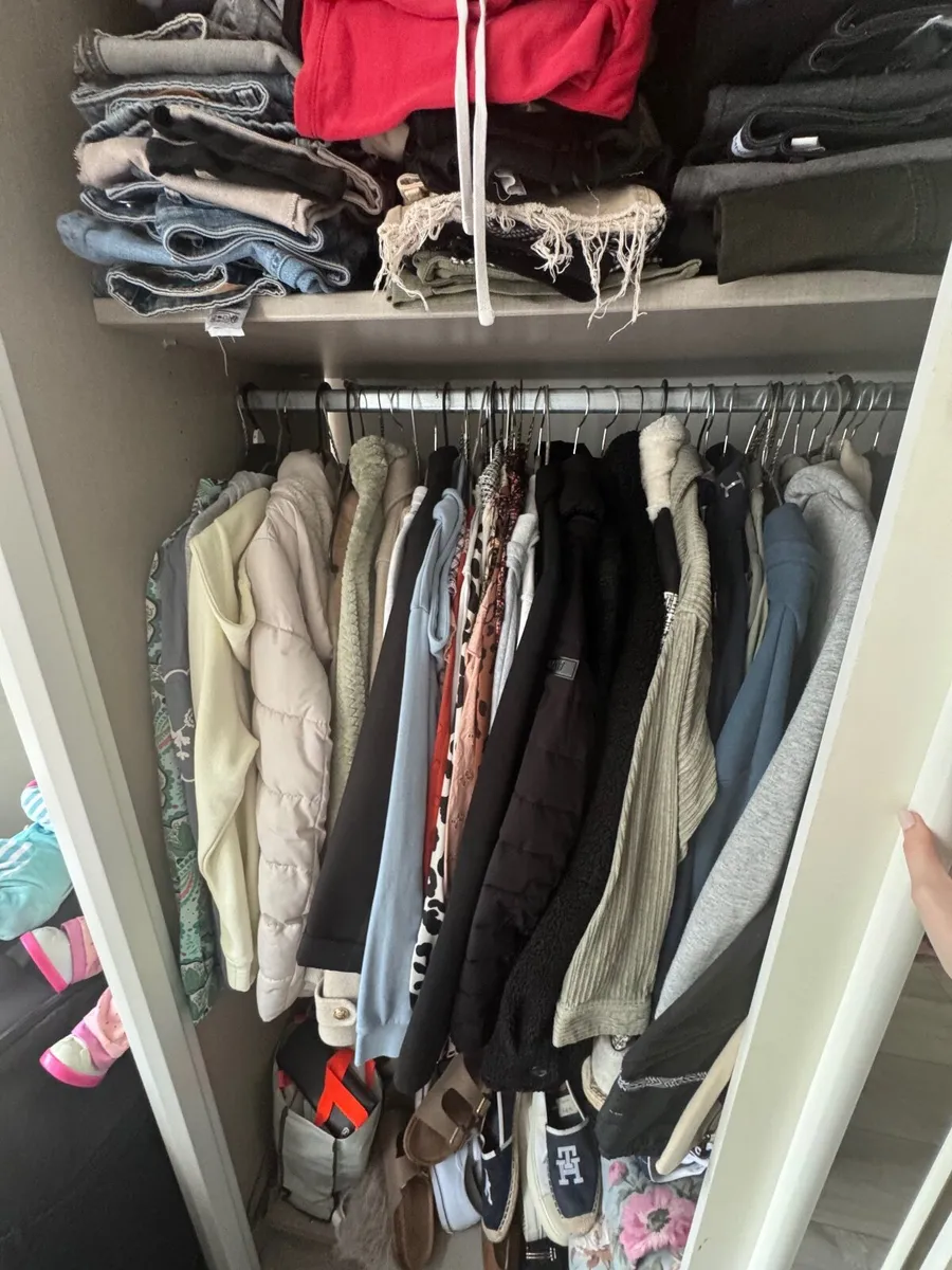 Slide robe white mirrored wardrobe - Image 4