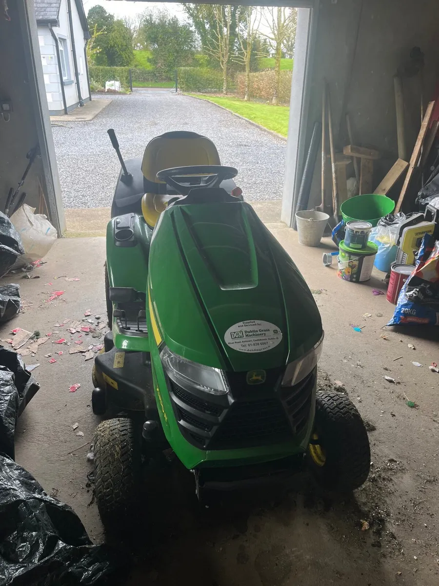 John Deere X350R ride on mower - Image 3