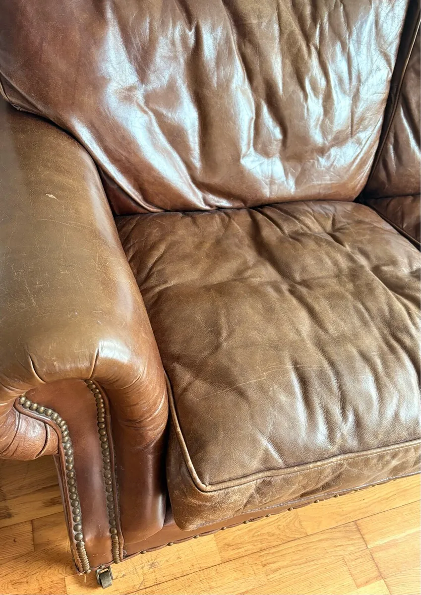 Leather Couch - Image 4