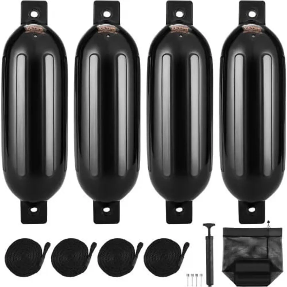 Boat Fenders Inflatable Ribbed Boat Bumpers for Do - Image 1