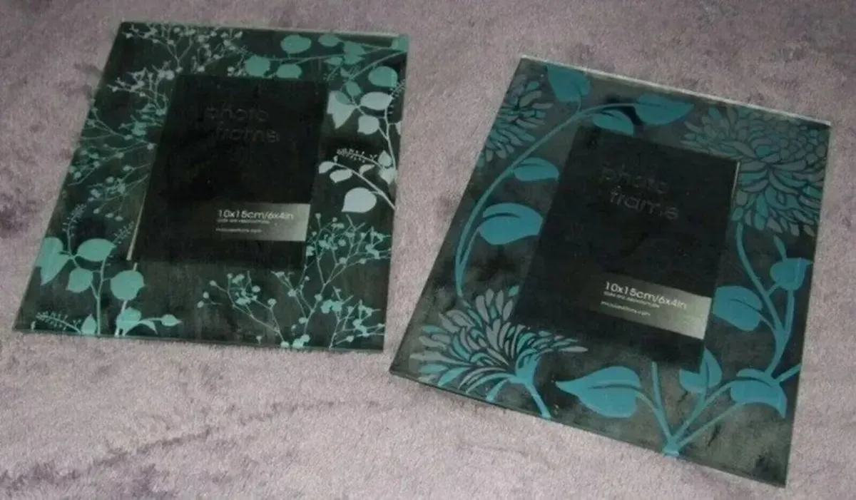 BNWT Harrods Glass Photo Frames - Image 4