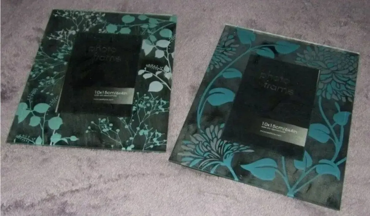 BNWT Harrods Glass Photo Frames - Image 2