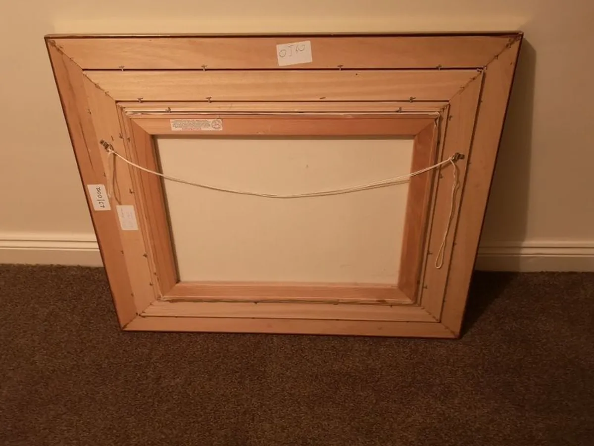 Liam Jones painting 'Cottage in the Hills' - Image 3