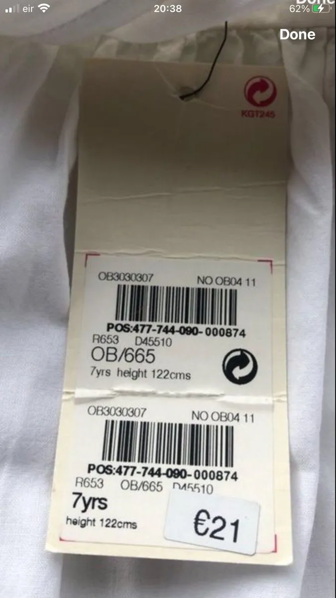 Girls  BNWT trousers age 7 €8 - Image 4