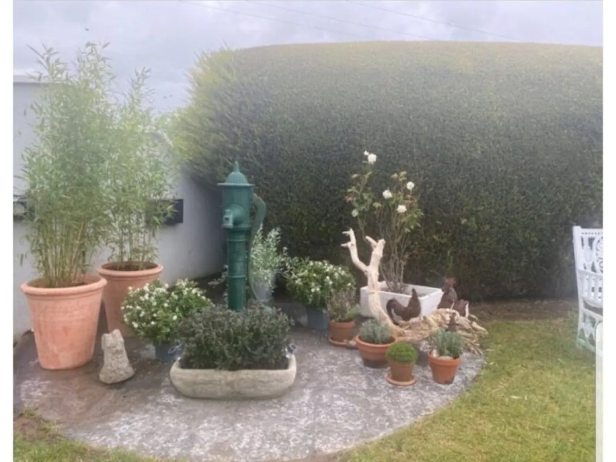 Cast Iron Pump Large Green H238 - Image 2