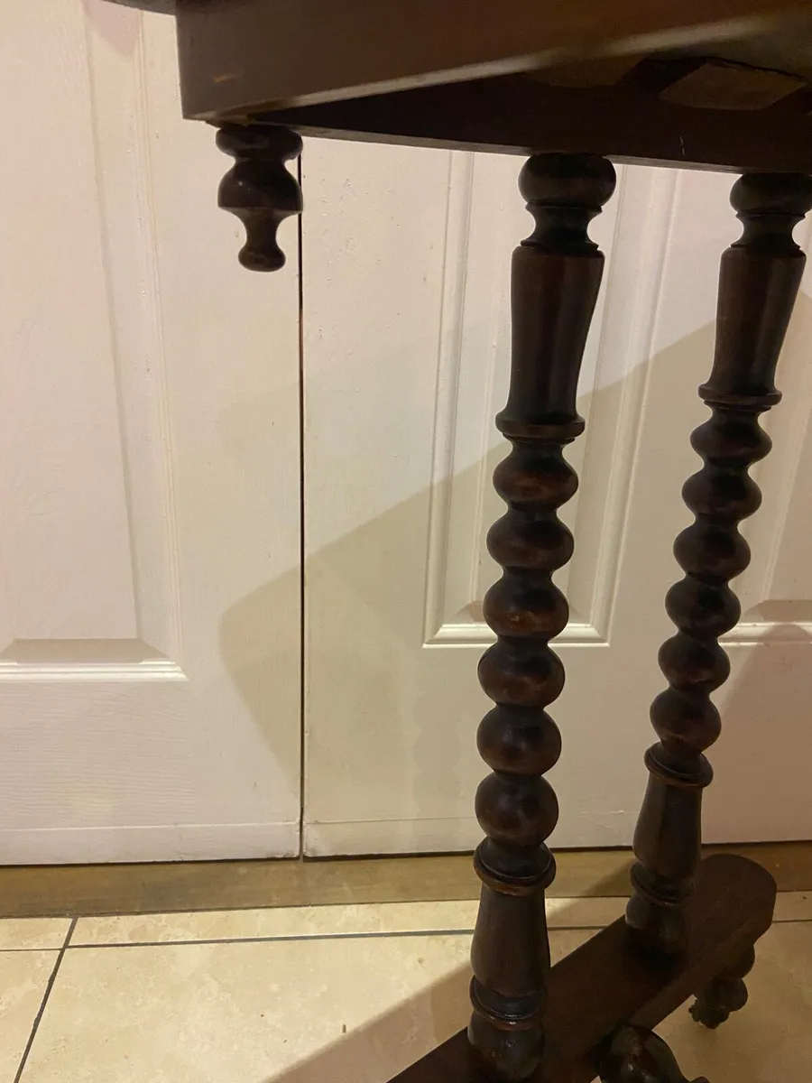 Georgian Gillows library table - Image 4