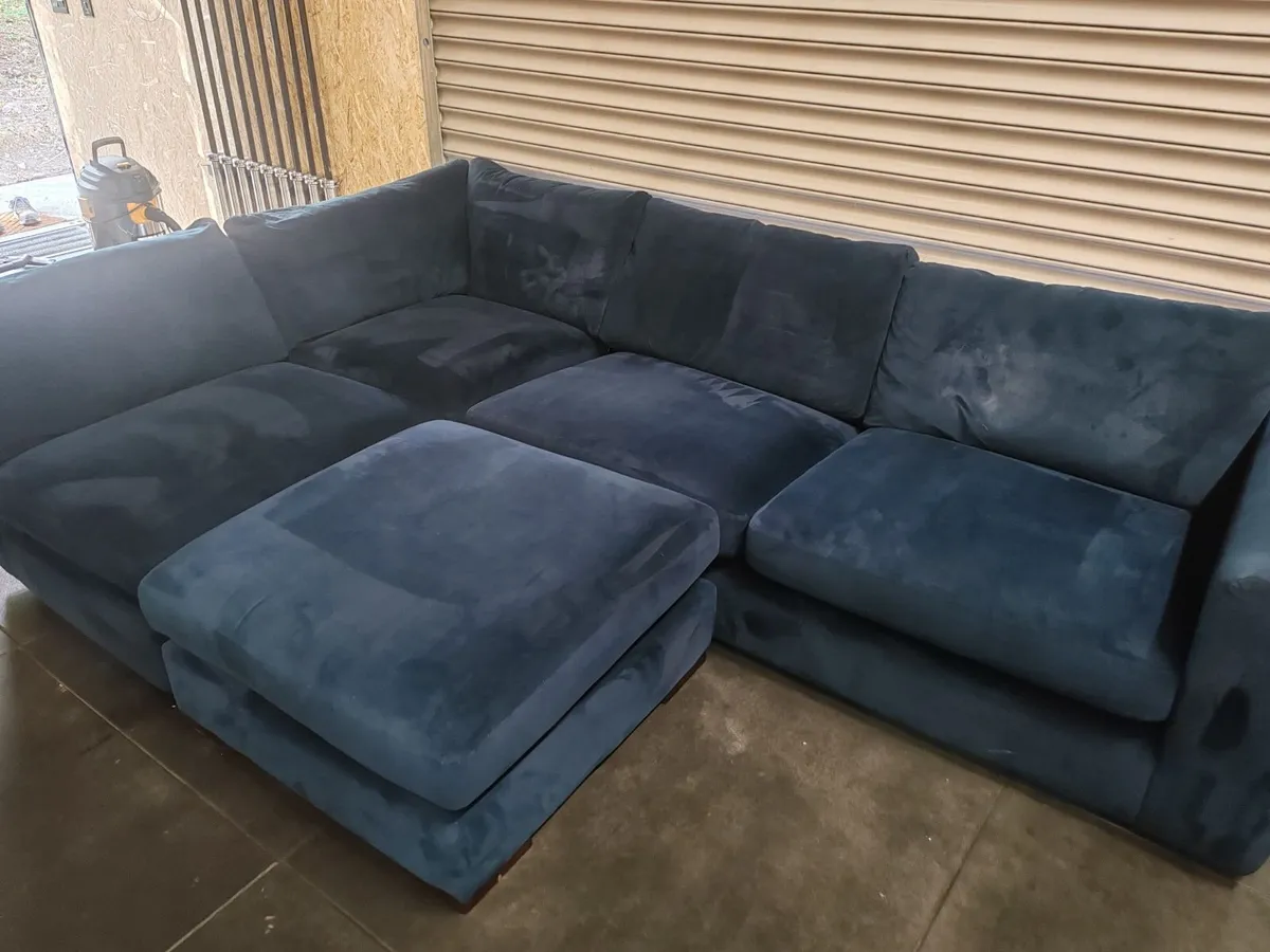 Corner Sofa and combi stool - Image 2