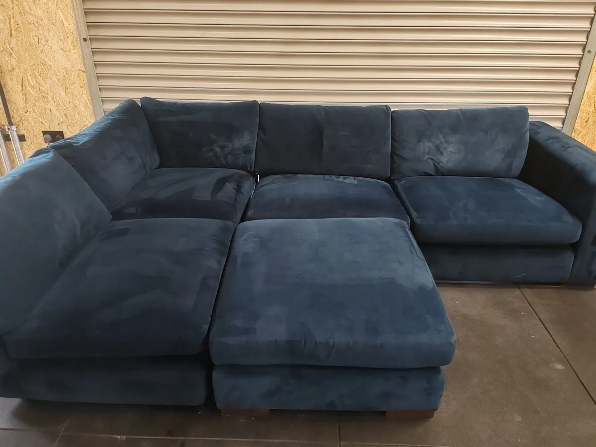 Corner Sofa and combi stool - Image 4