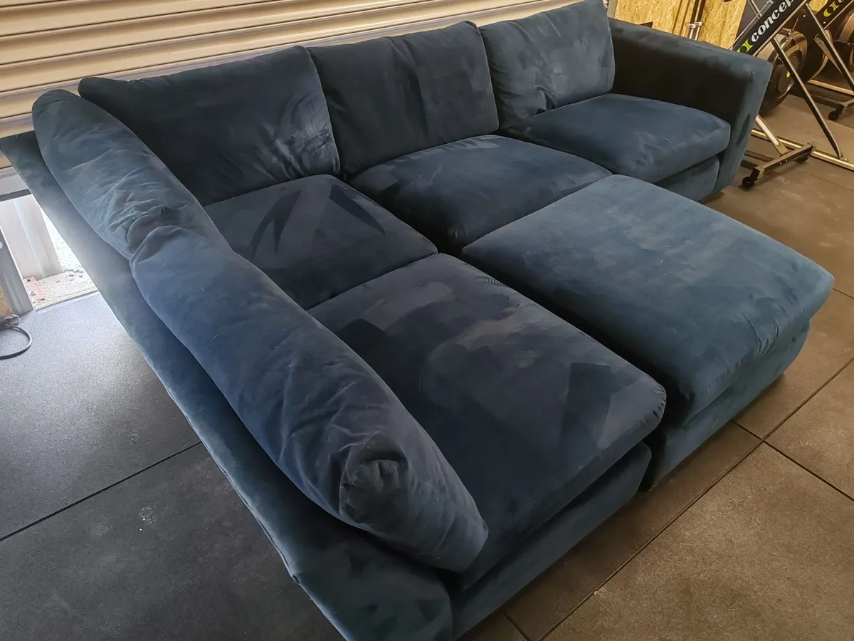 Corner Sofa and combi stool - Image 3