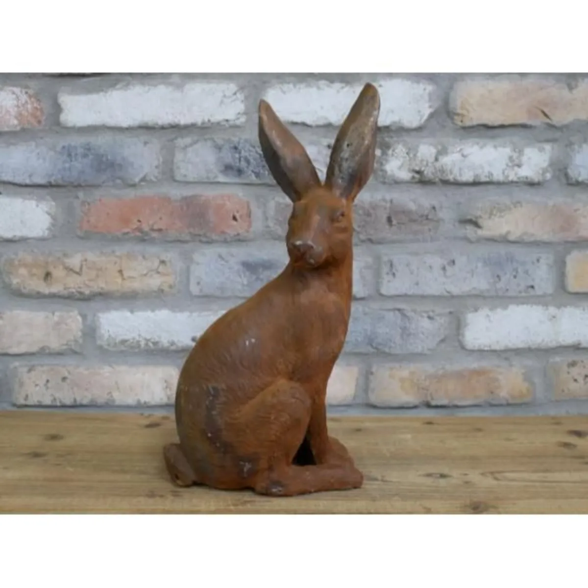 Cast Iron Rusty Rabbit D11216 - Image 1