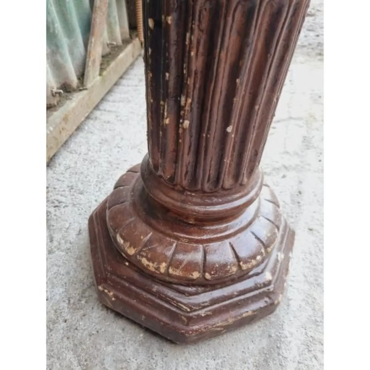 Concrete Planter on Plinth KAS724 - Image 3