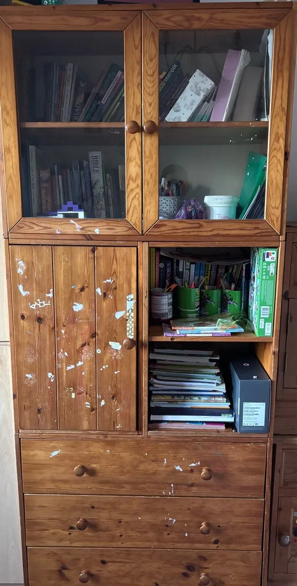 Bookcase with drawers - Image 1