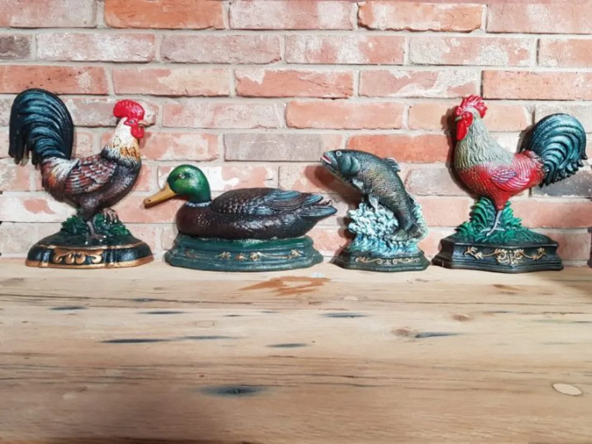 Doorstop – Cast iron – Selection