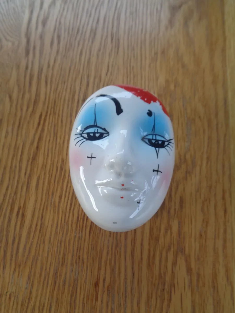 Vintage Clown Trinket Box for Sale - Image 1