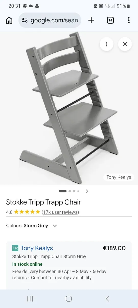 Stokke Tripp Trapp Chair - Image 3
