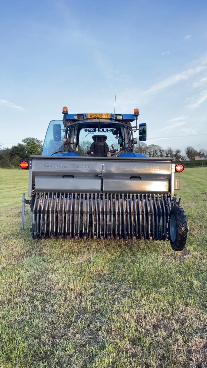 Grass tech pro drill 2500 grass seed drill - Image 2