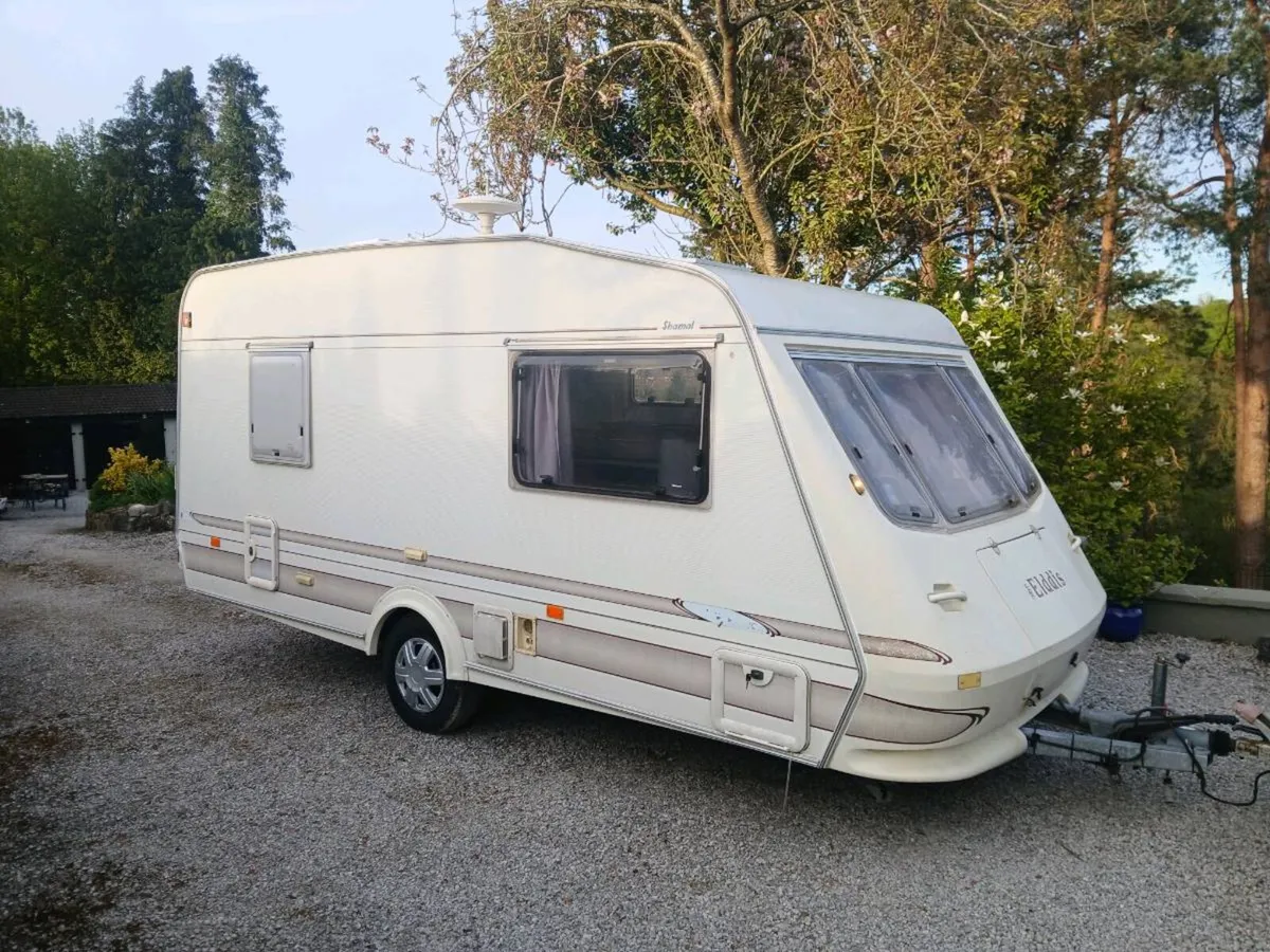 4 berth Elddis Caravan SOLAR PANELS (Fermoy) - Image 1