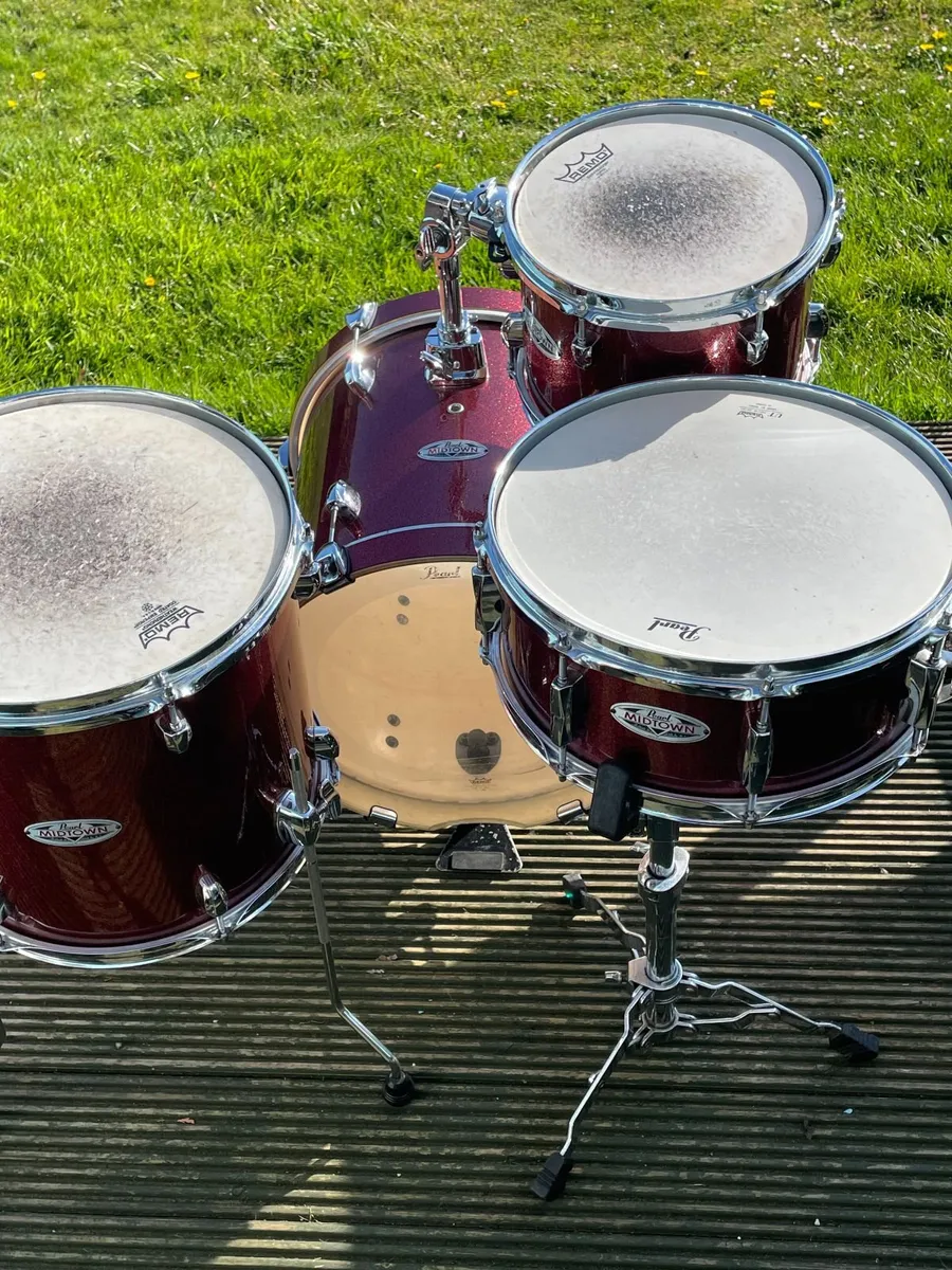 Pearl Midtown Drum kit . wexford - Image 4