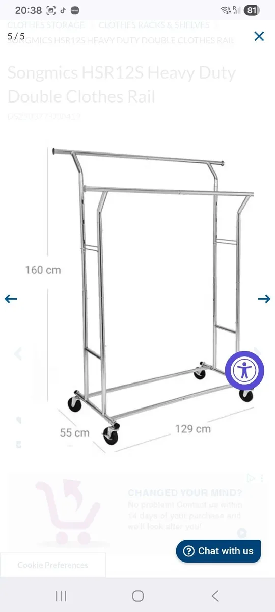 Commercial clothes rock - Image 3