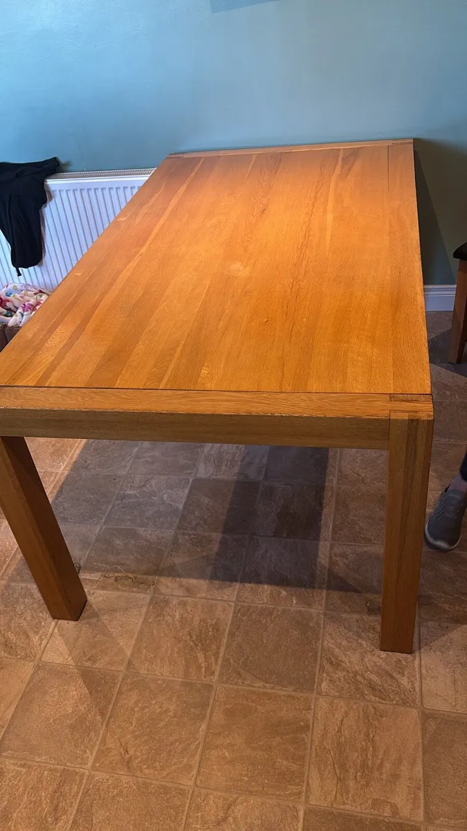 Kitchen table 6 chairs - Image 1