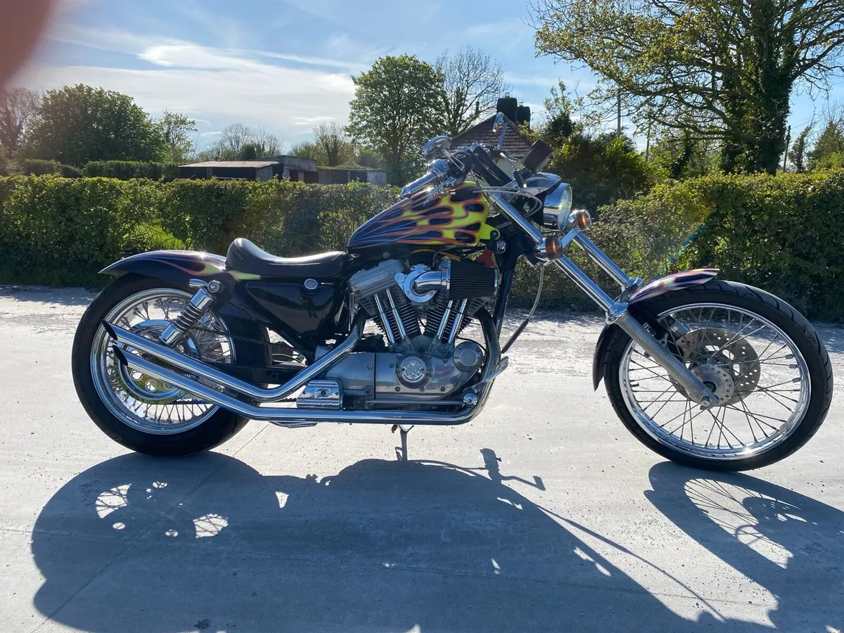 Harley Davidson sportster 1200 chopper - Image 2