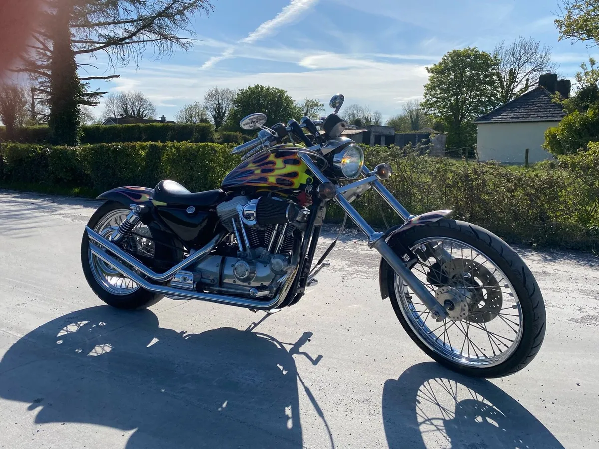 Harley Davidson sportster 1200 chopper - Image 1