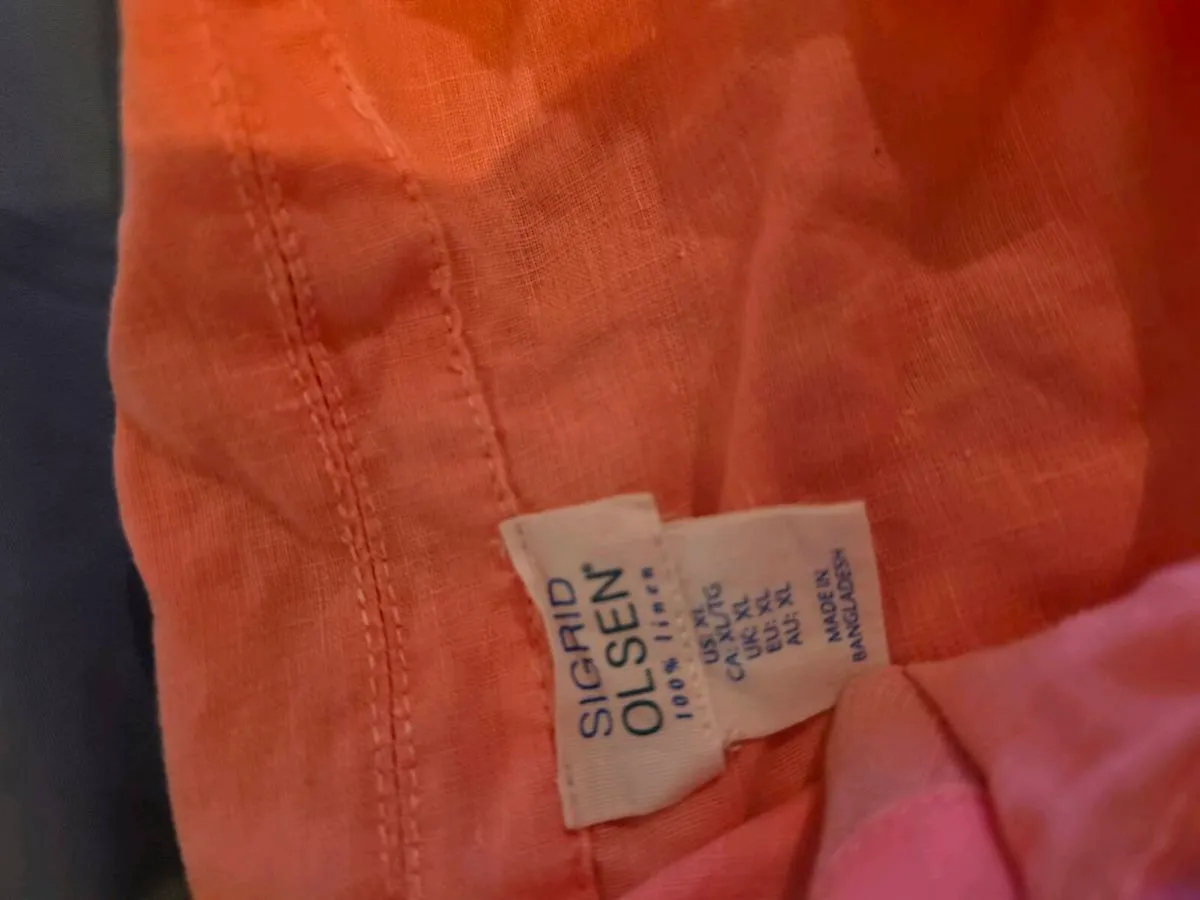 Sigrid olsen linen blouse and others - Image 2