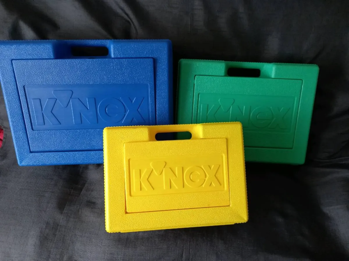 3 Hard Cases Of K.Nex - Image 1