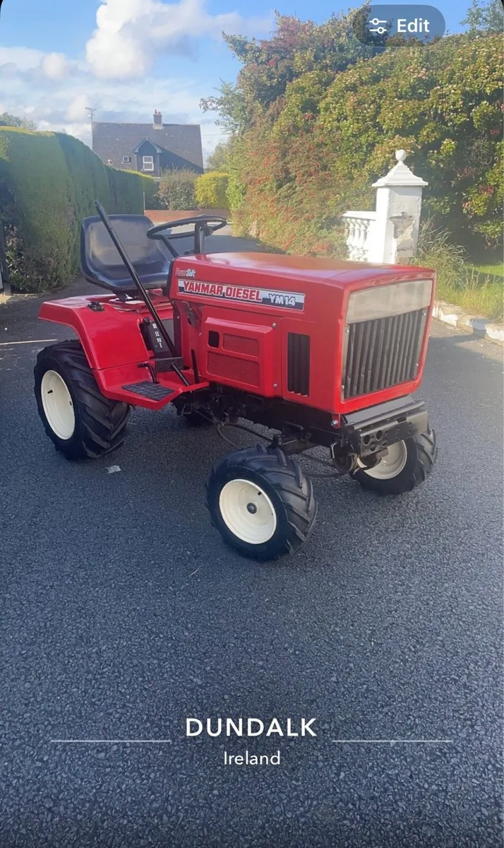 Yanmar YM14 Compact Tractor - Image 4