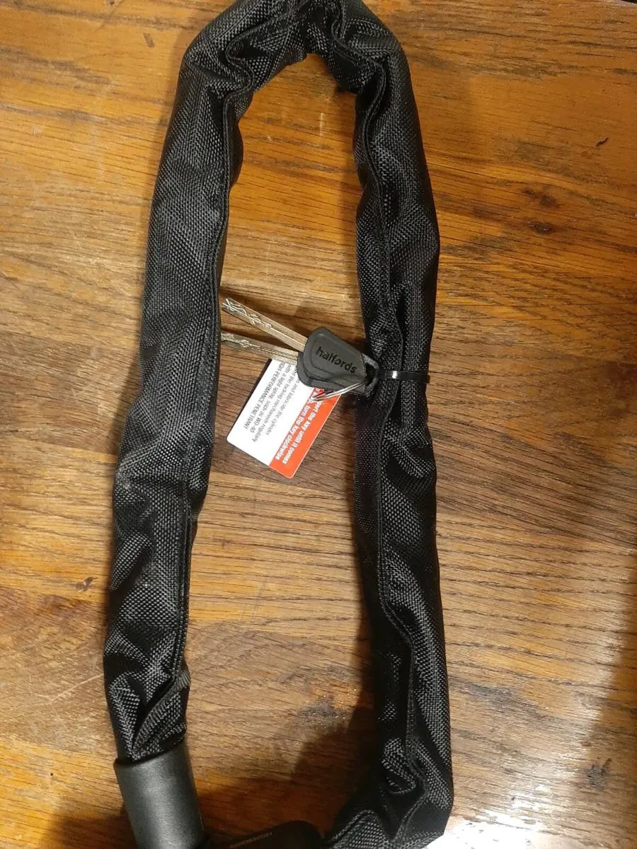Bike lock new 80 cm chain - Image 1