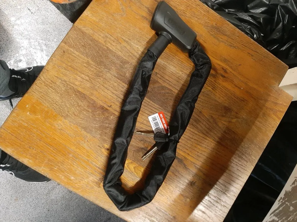 Bike lock new 80 cm chain - Image 3