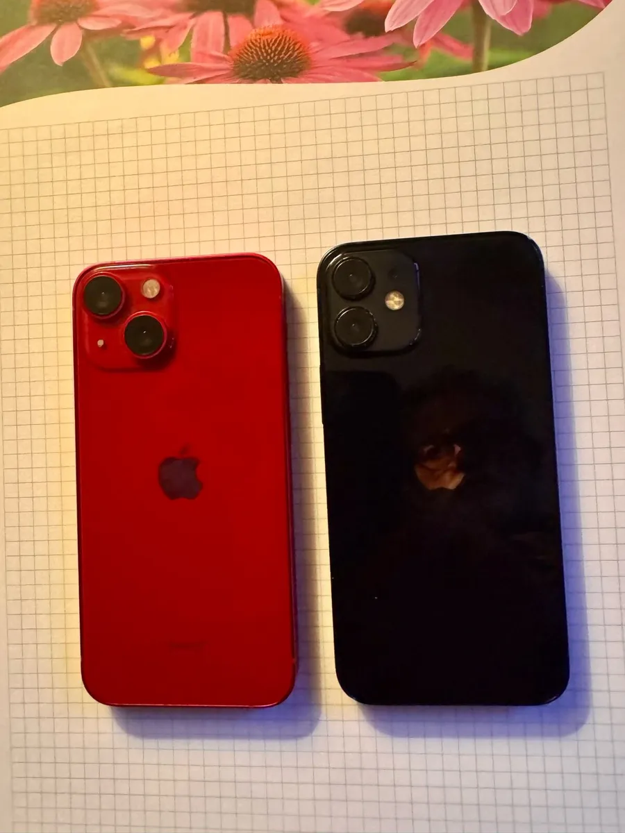 2 iPhones,  mini 13 AND mini 12 - Image 1